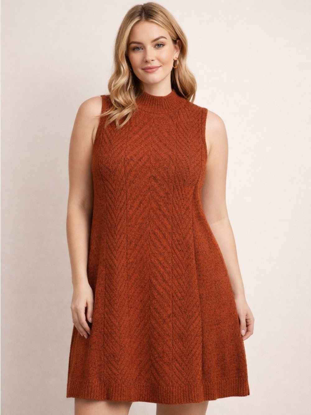 Style & Co. Knit Large Sweater Dress